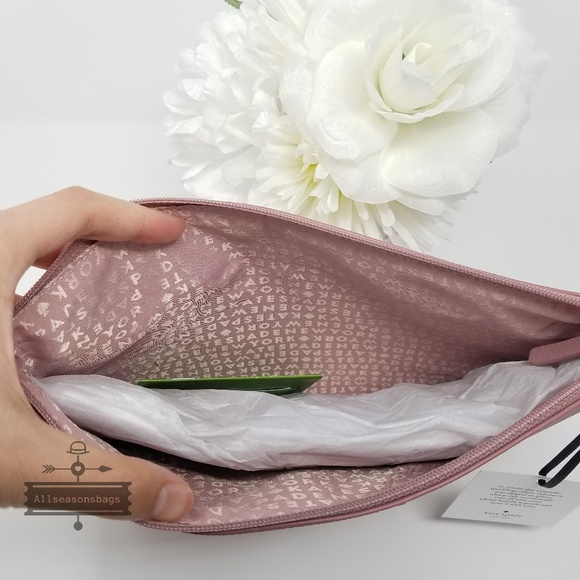 Kate spade large greta court dusty peony Gia NWT - Picture 3 of 6